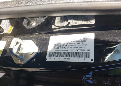 2010 Honda Accord 2.4 Ex from USA, damaged, VIN 1HGCP2F74AA068257